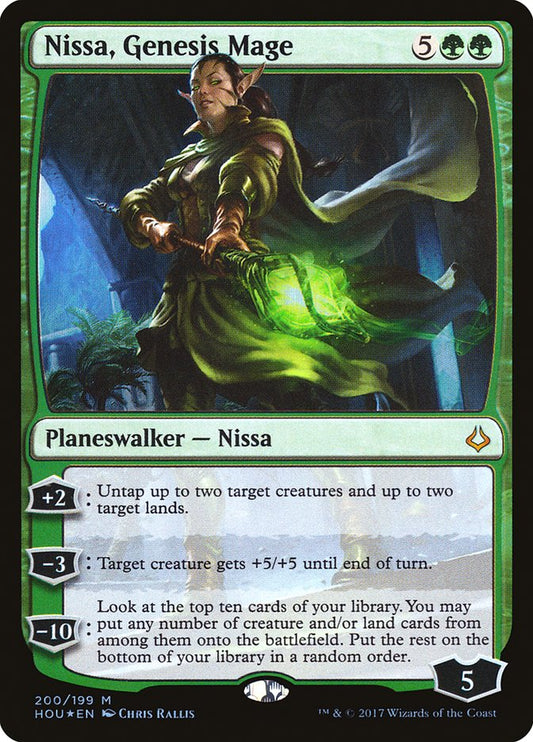Nissa, Genesis Mage [Hour of Devastation] (200)