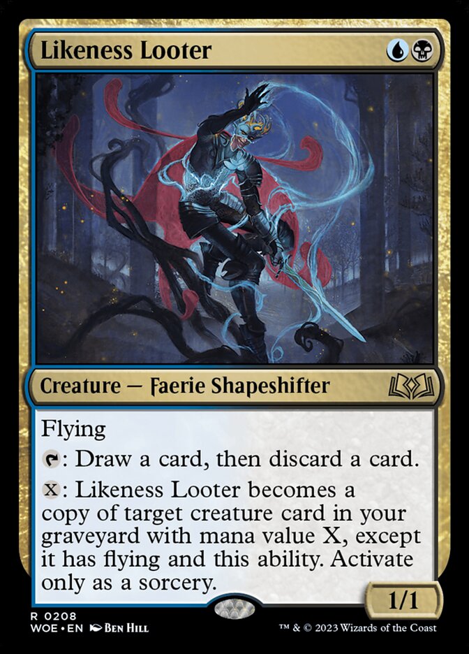 Likeness Looter [Wilds of Eldraine] (208)