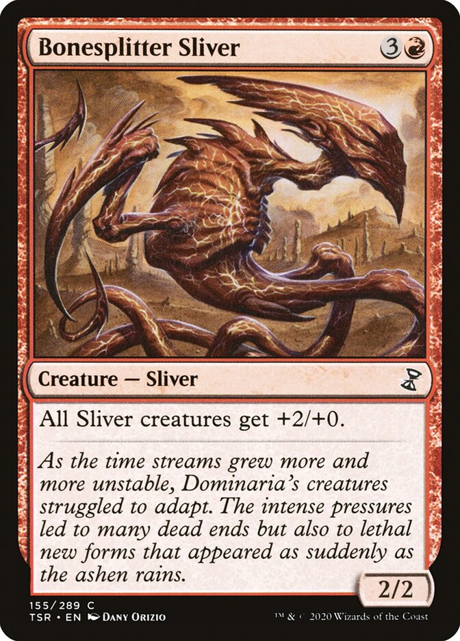 Bonesplitter Sliver [Time Spiral Remastered] (155)