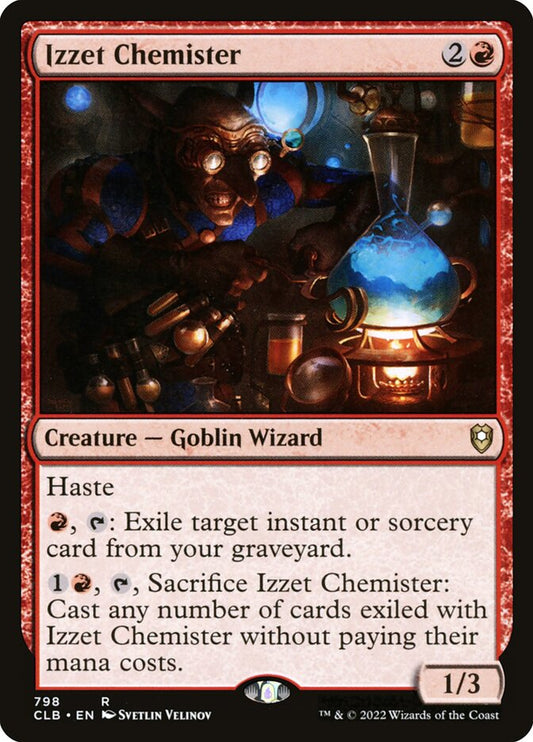 Izzet Chemister [Commander Legends: Battle for Baldur's Gate] (798)