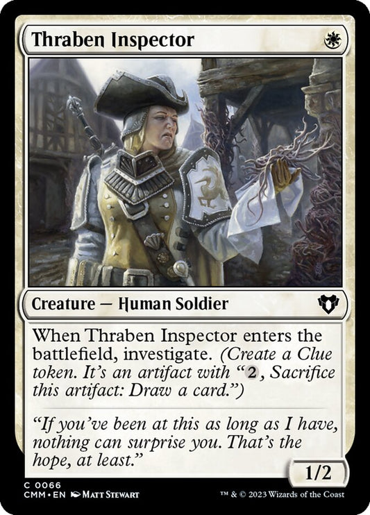 Thraben Inspector [Commander Masters] (66)