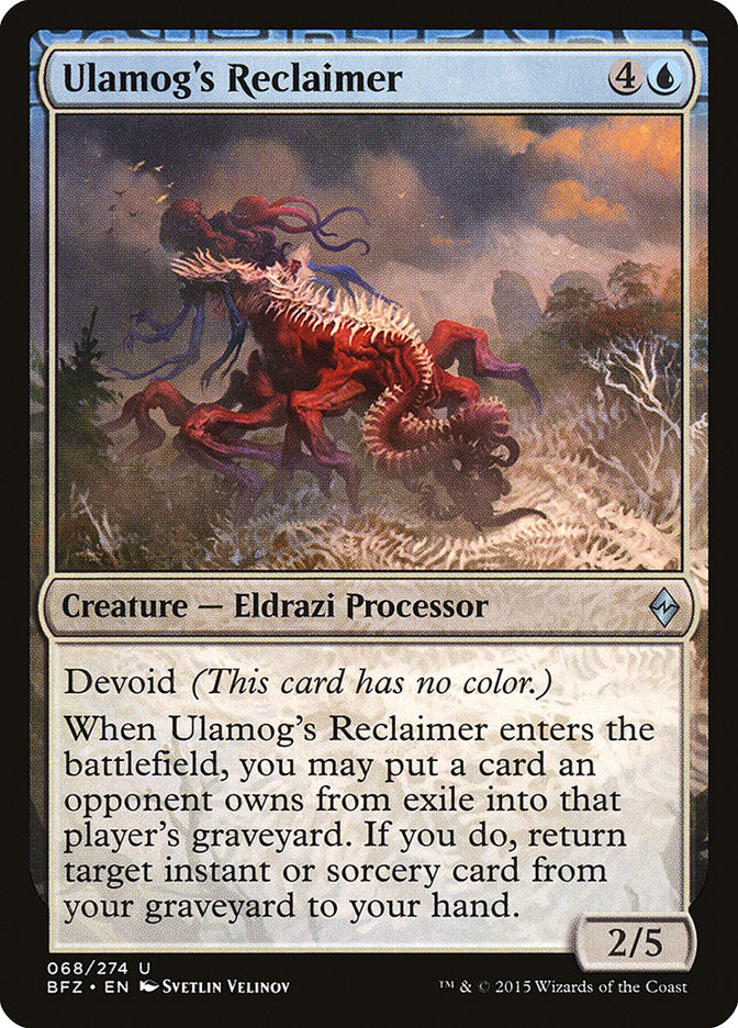 Ulamog's Reclaimer [Battle for Zendikar] (68)