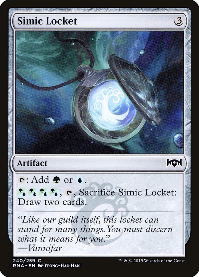 Simic Locket [Ravnica Allegiance] (240)
