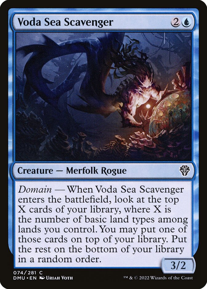 Voda Sea Scavenger [Dominaria United] (74)