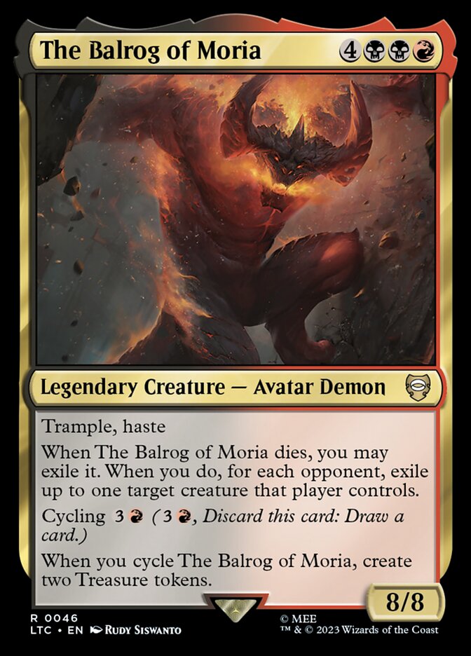 The Balrog of Moria [Tales of Middle-earth Commander] (46)