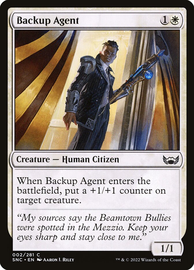Backup Agent [Streets of New Capenna] (2)