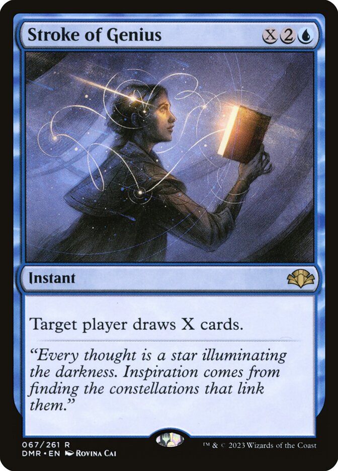 Stroke of Genius [Dominaria Remastered] (67)