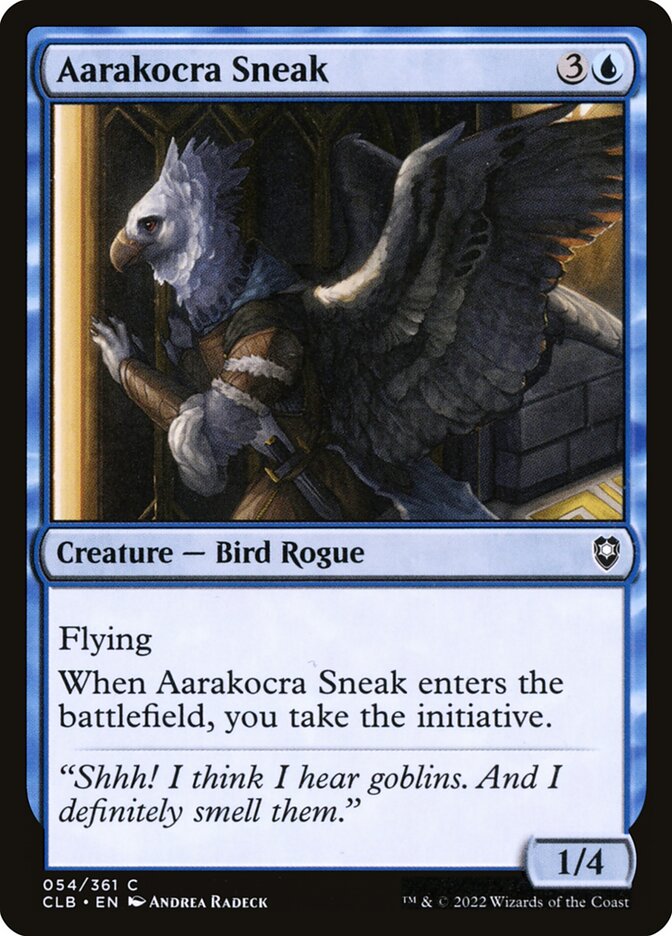 Aarakocra Sneak [Commander Legends: Battle for Baldur's Gate] (54)