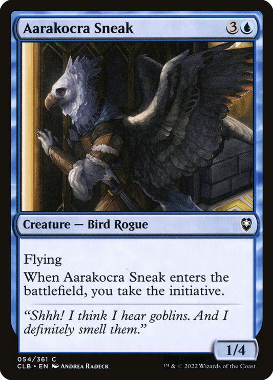 Aarakocra Sneak [Commander Legends: Battle for Baldur's Gate] (54)