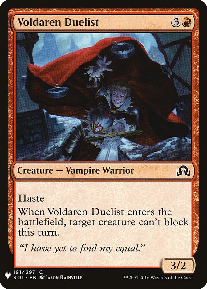 Voldaren Duelist [The List] (SOI-191)