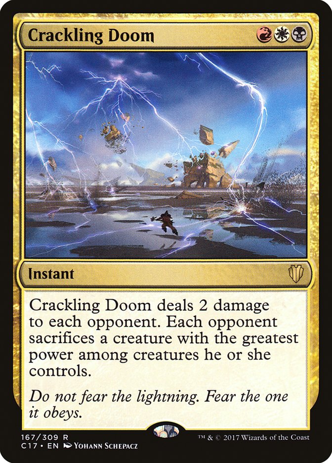 Crackling Doom [Commander 2017] (167)