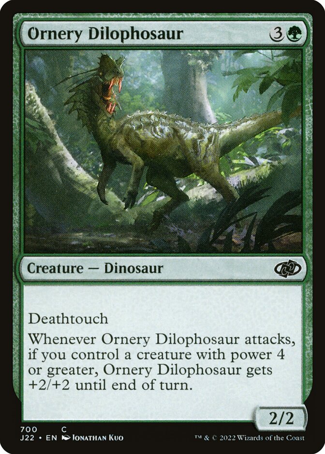 Ornery Dilophosaur [Jumpstart 2022] (700)