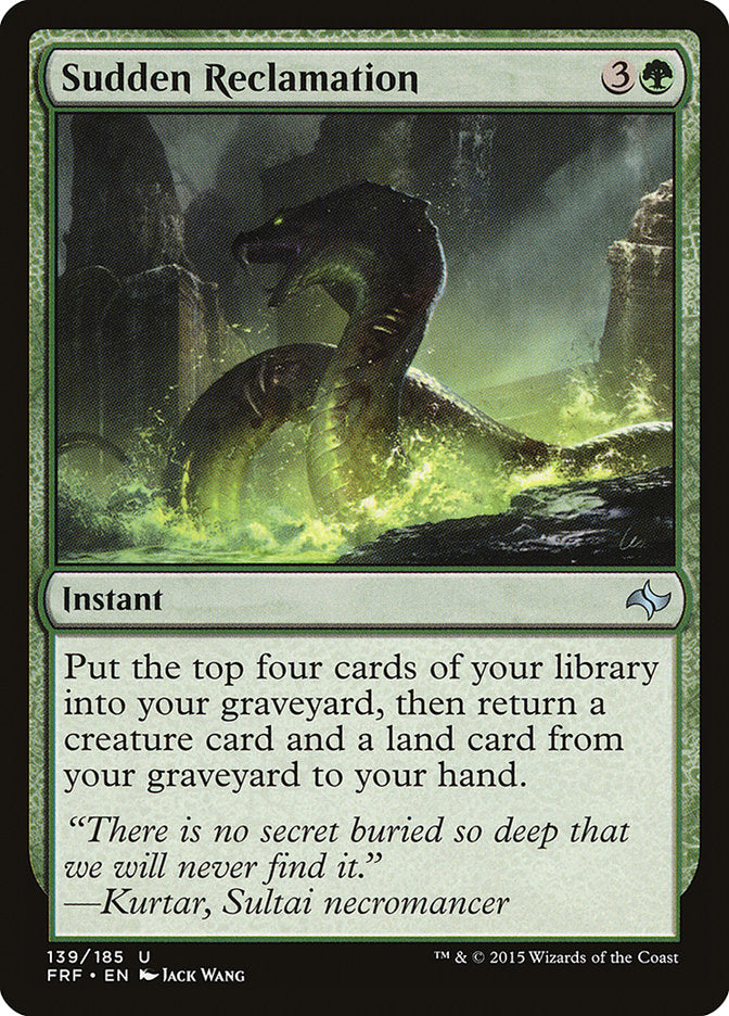Sudden Reclamation [Fate Reforged] (139)