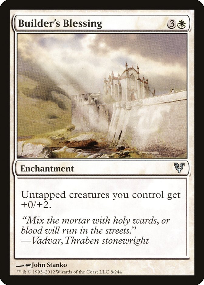 Builder's Blessing [Avacyn Restored] (8)