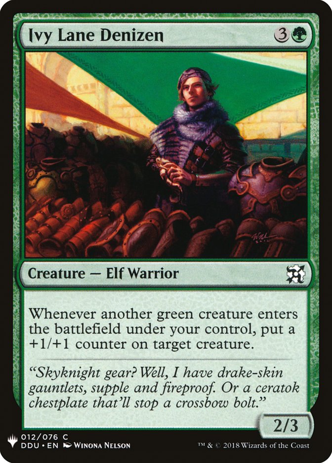 Ivy Lane Denizen [The List] (DDU-12)