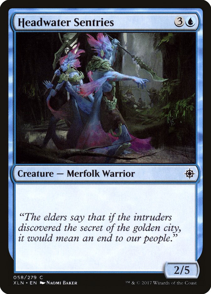 Headwater Sentries [Ixalan] (58)