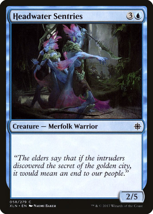 Headwater Sentries [Ixalan] (58)