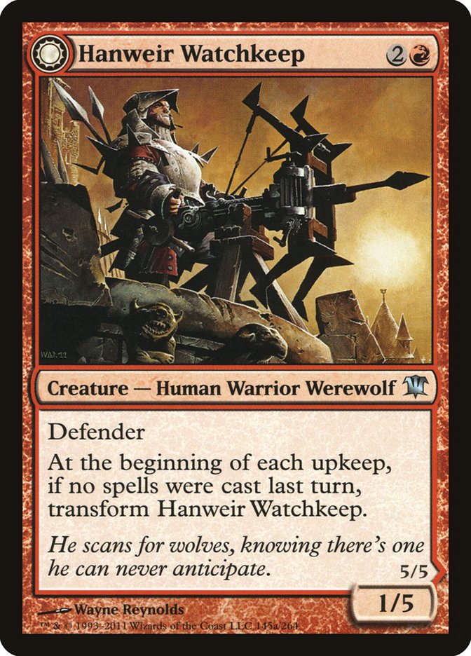 Hanweir Watchkeep [Innistrad] (145)