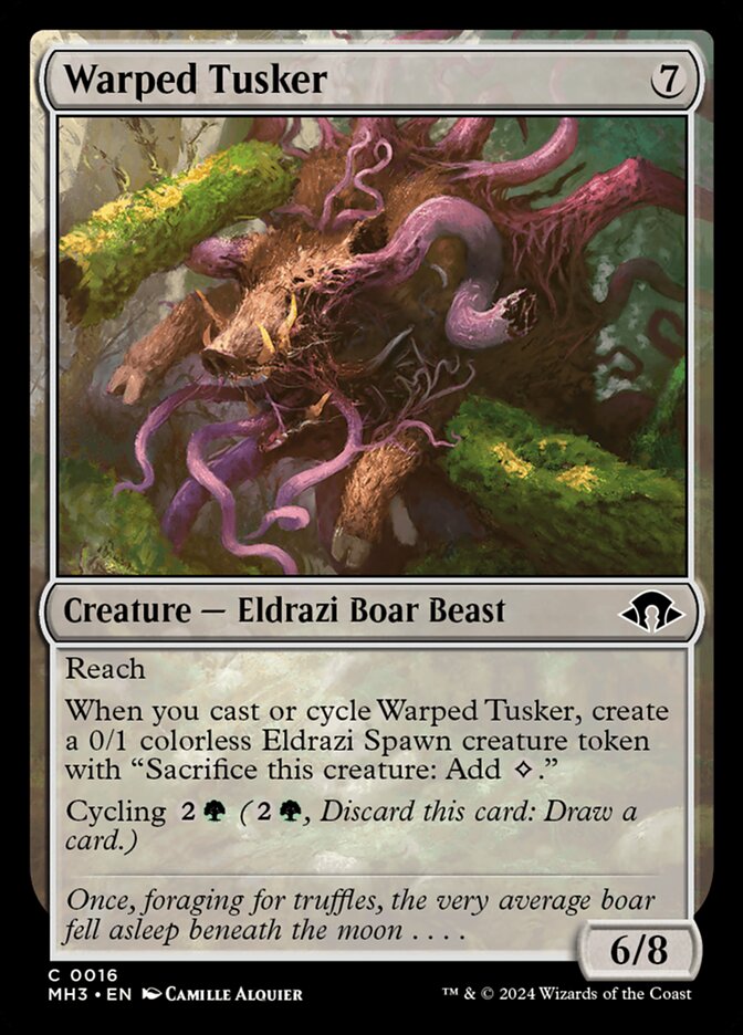 Warped Tusker [Modern Horizons 3] (16)