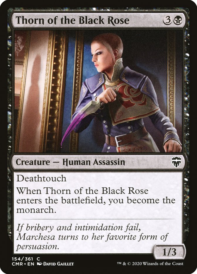Thorn of the Black Rose [Commander Legends] (154)