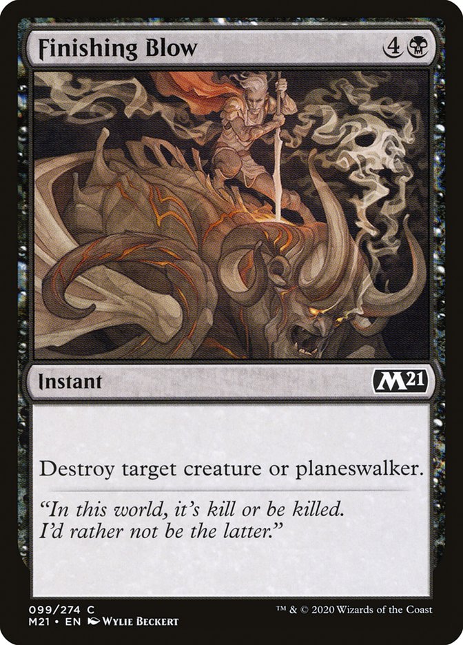 Finishing Blow [Core Set 2021] (99)