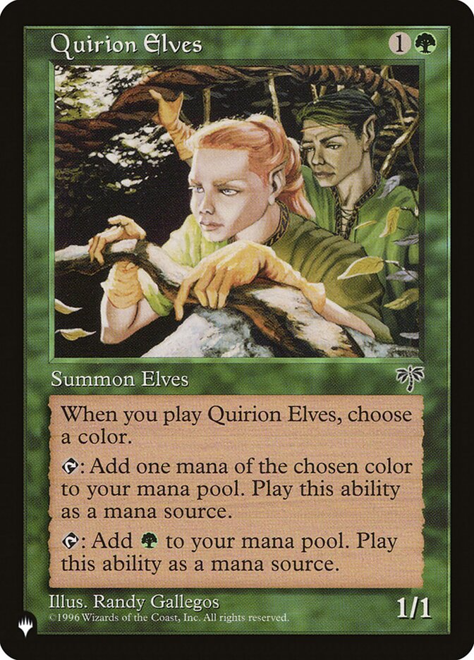 Quirion Elves [The List] (MIR-234)