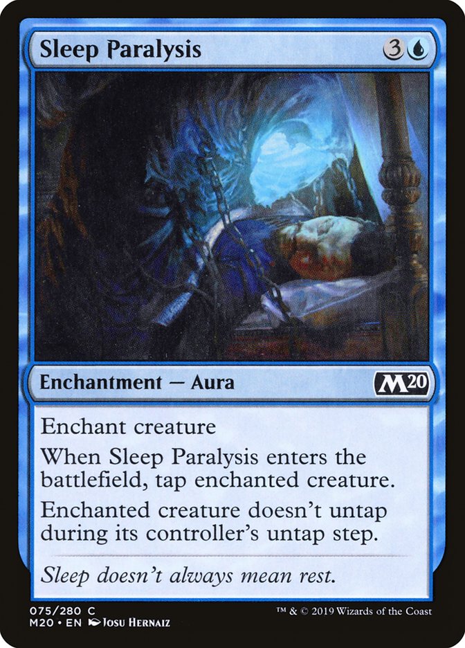 Sleep Paralysis [Core Set 2020] (75)