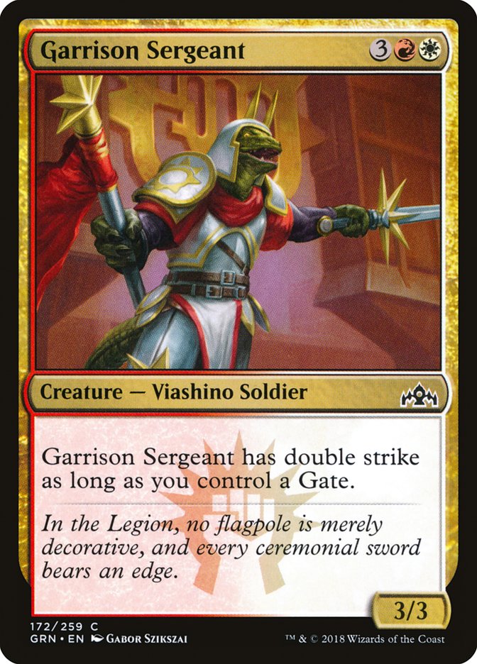 Garrison Sergeant [Guilds of Ravnica] (172)