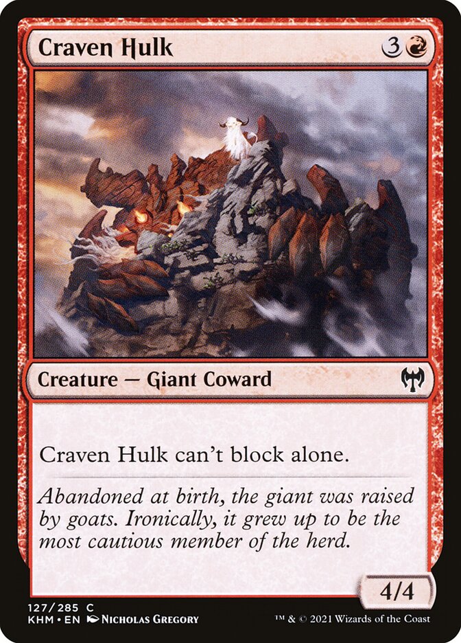 Craven Hulk [Kaldheim] (127)