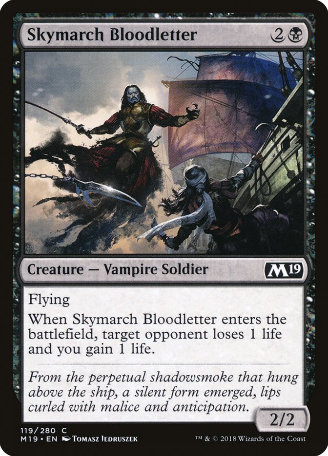 Skymarch Bloodletter [Core Set 2019] (119)