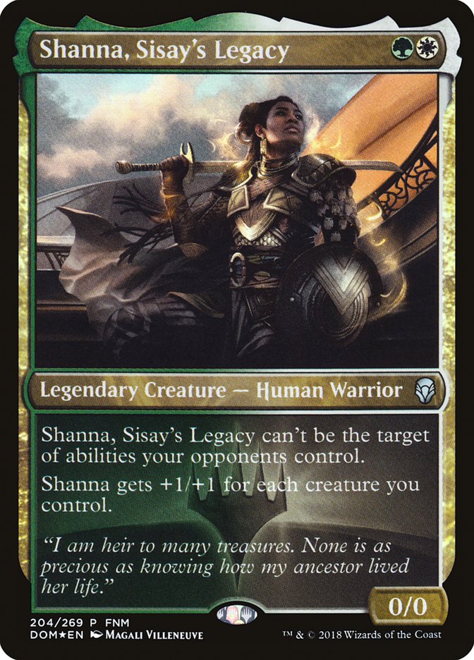 Shanna, Sisay's Legacy [Dominaria Promos] (204)