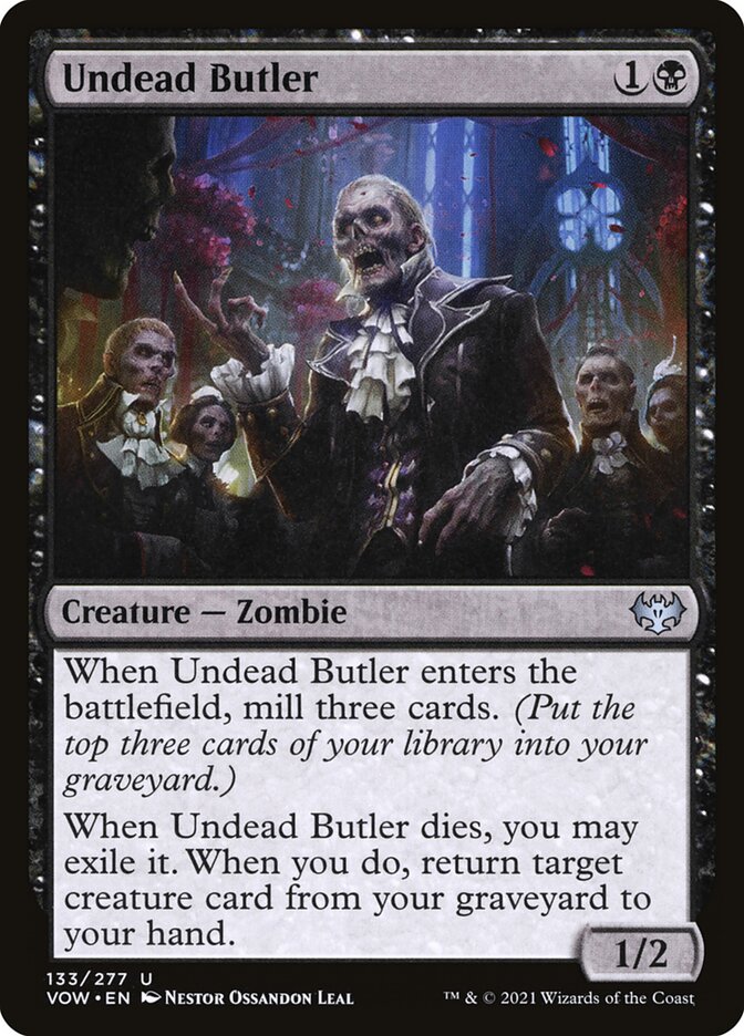 Undead Butler [Innistrad: Crimson Vow] (133)