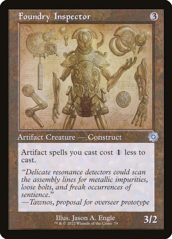 Foundry Inspector [The Brothers' War Retro Artifacts] (79)