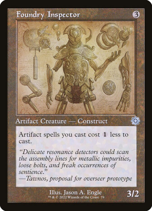 Foundry Inspector [The Brothers' War Retro Artifacts] (79)
