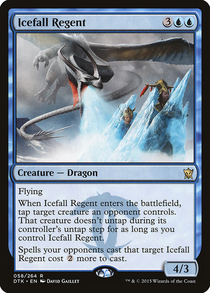 Icefall Regent [Dragons of Tarkir] (58)