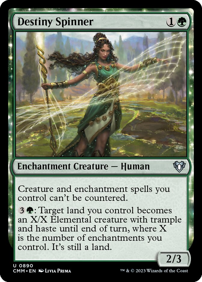 Destiny Spinner [Commander Masters] (890)