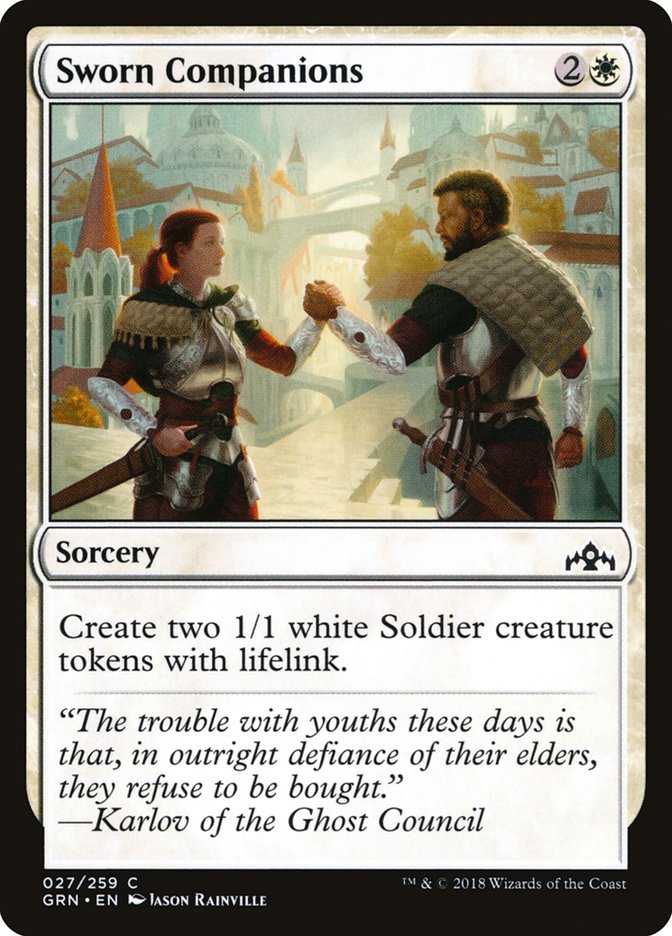 Sworn Companions [Guilds of Ravnica] (27)