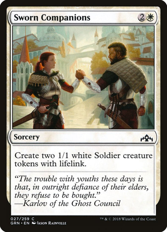 Sworn Companions [Guilds of Ravnica] (27)