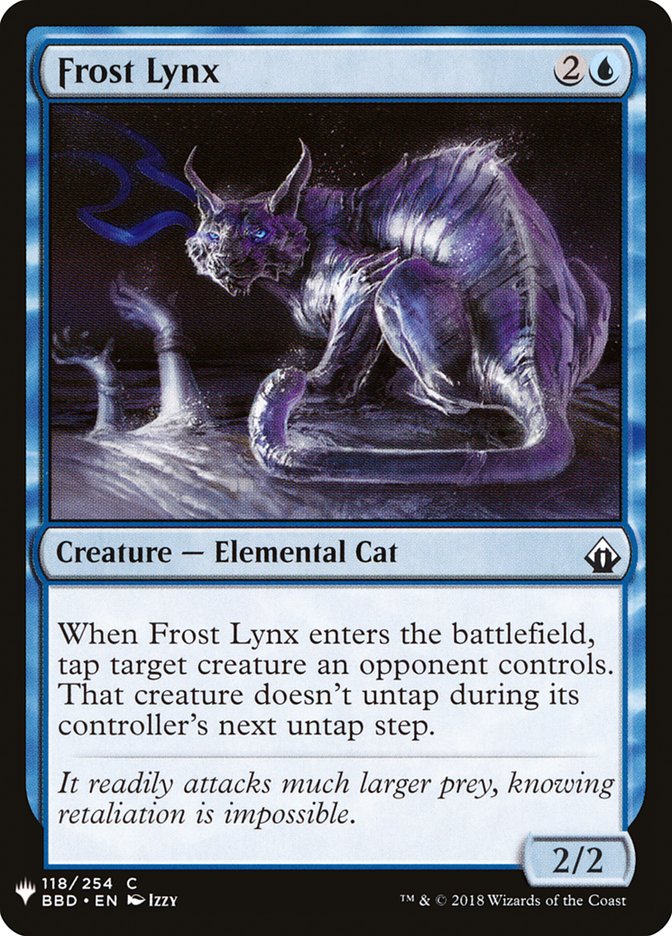 Frost Lynx [The List] (BBD-118)