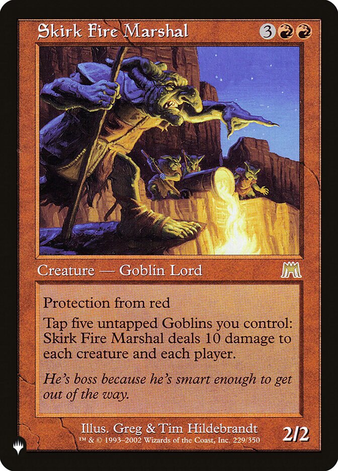Skirk Fire Marshal [The List] (ONS-229)