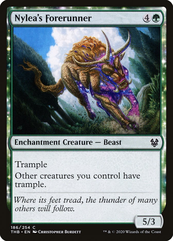 Nylea's Forerunner [Theros Beyond Death] (186)