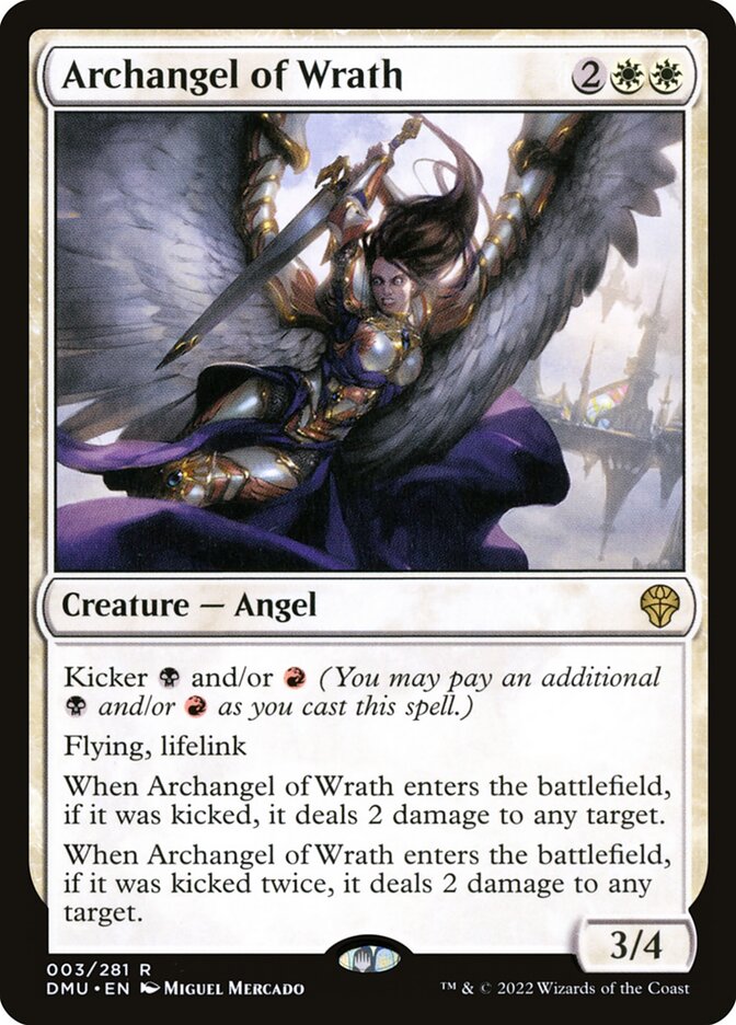 Archangel of Wrath [Dominaria United] (3)