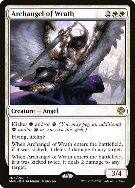 Archangel of Wrath [Dominaria United] (3)