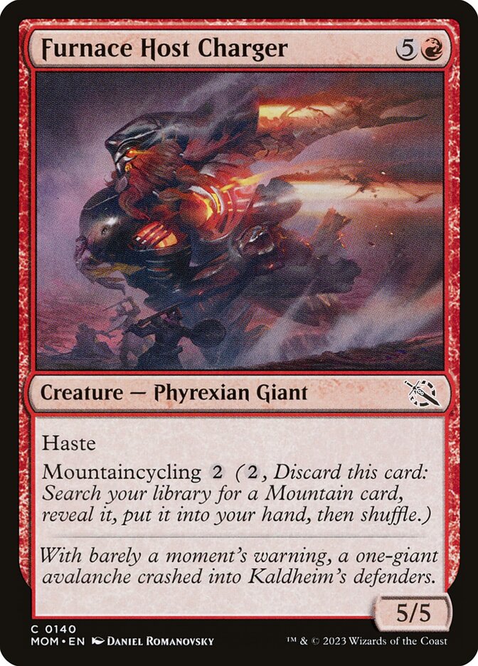 Furnace Host Charger [March of the Machine] (140)