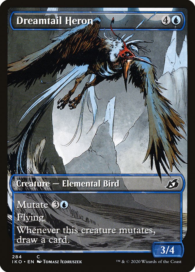 Dreamtail Heron [Ikoria: Lair of Behemoths] (284)