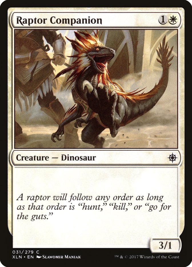 Raptor Companion [Ixalan] (31)