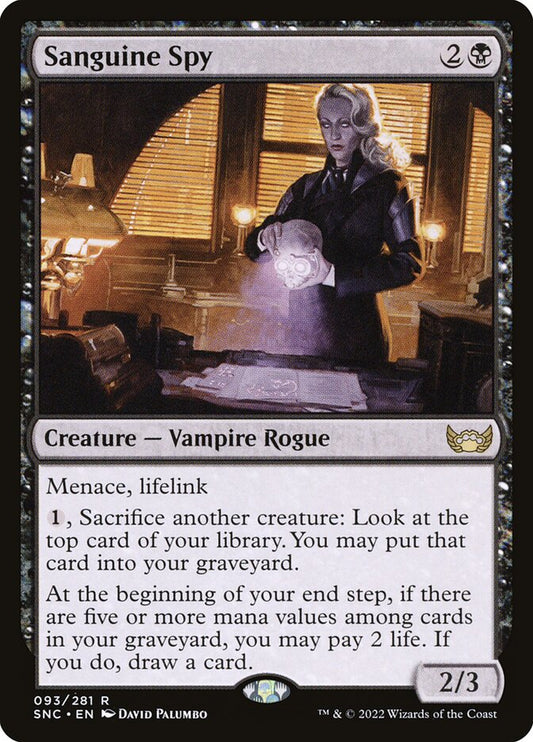 Sanguine Spy [Streets of New Capenna] (93)