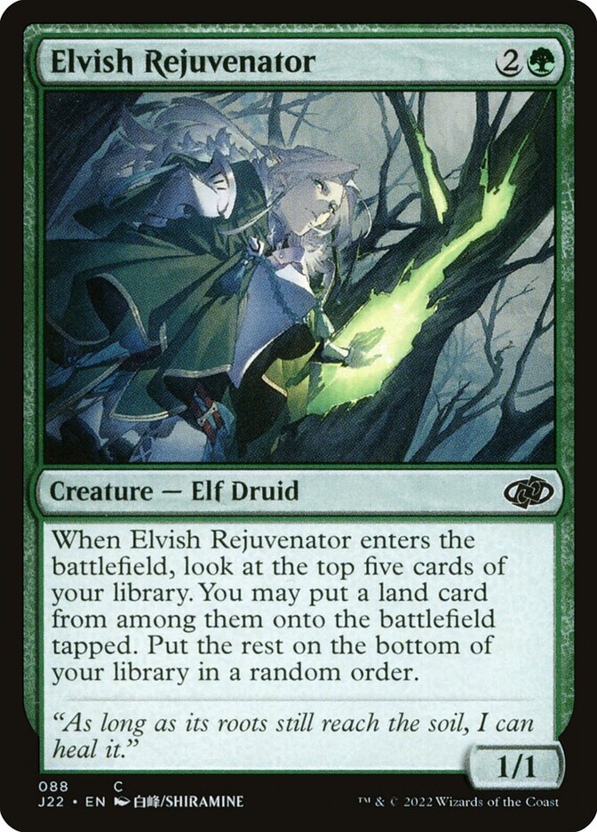 Elvish Rejuvenator [Jumpstart 2022] (88)