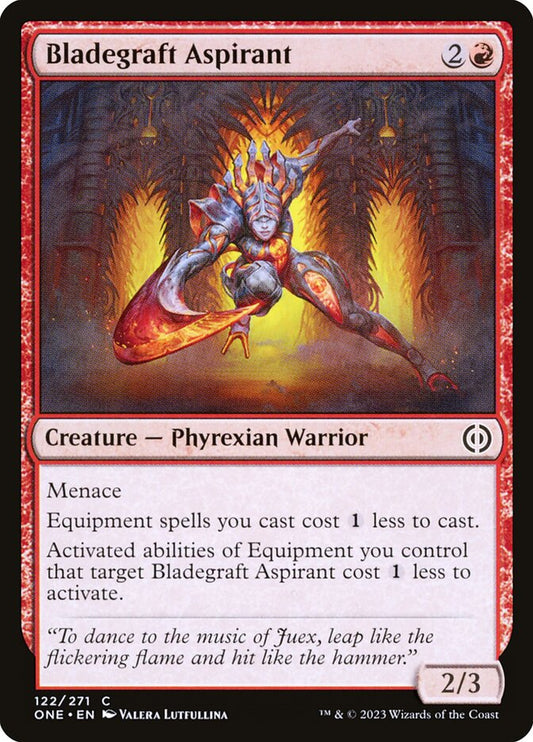 Bladegraft Aspirant [Phyrexia: All Will Be One] (122)