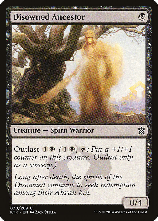 Disowned Ancestor [Khans of Tarkir] (70)